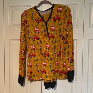 Little Sleepies Fire Truck Pups Pajamas